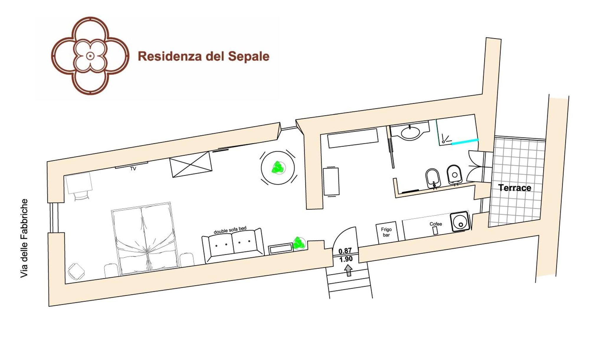 비테르보 Residenza Del Sepale 아파트 외부 사진